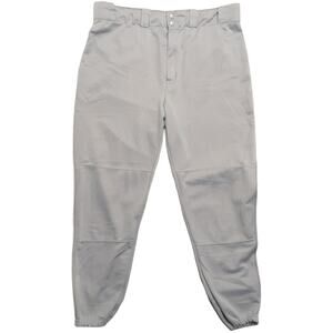 Wilson Baseball Pants Calf Length Gray Pocket Men's XL‎ Sports Team Uniform